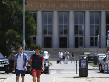 Facultad de Medicina de la Universidad Complutense de Madrid, en Ciudad Universitaria.