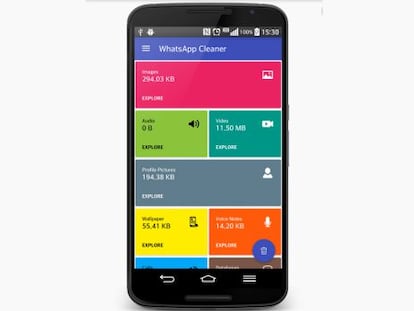Esta app borra toda la basura de WhatsApp que queda en tu móvil