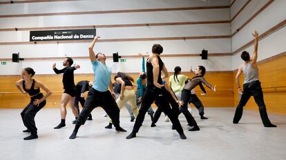 Presentación de la programación de la Compañía Nacional de Danza este miércoles. 