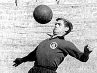 Antonio Puchades, durante su época como jugador.