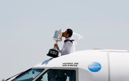 Llegada del sevilla con la copa del Rey