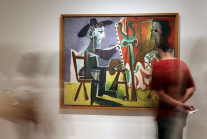 &#039;O pintor e a modelo&#039;, de 1963, no CCBB.