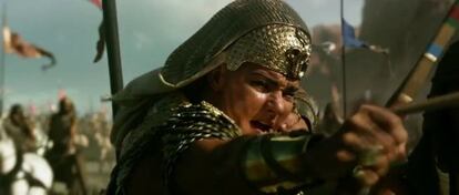 Joel Edgerton, como Ramsés II en 'Exodus: dioses y reyes'.