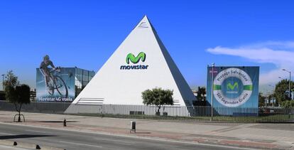 Sede de Movistar Colombia, en Bogotá.