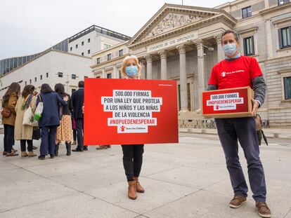 La ONG Save the Children pedía en 2021 agilidad para la aprobación de la Ley de la Infancia.