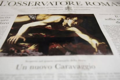 El diario publica hoy el hallazgo de un cuadro que podría ser de Caravaggio