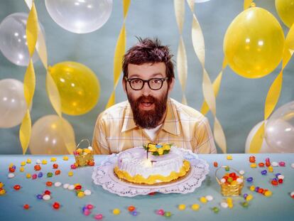 Mr. E, líder de Eels, banda que actúa esta noche en Madrid.