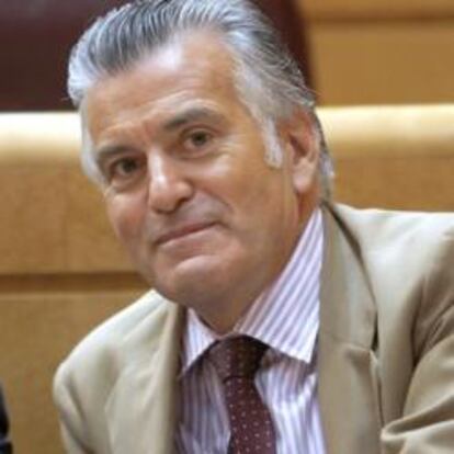 El senador y ex tesorero del Partido Popular Luis Bárcenas
