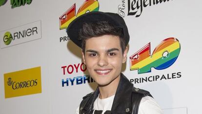 Abraham Mateo, en el Primavera Pop.