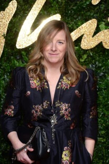 Sarah Burton, directora creativa de Alexander McQueen.