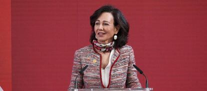 Ana Patricia Botin, presidenta del Banco Santander.