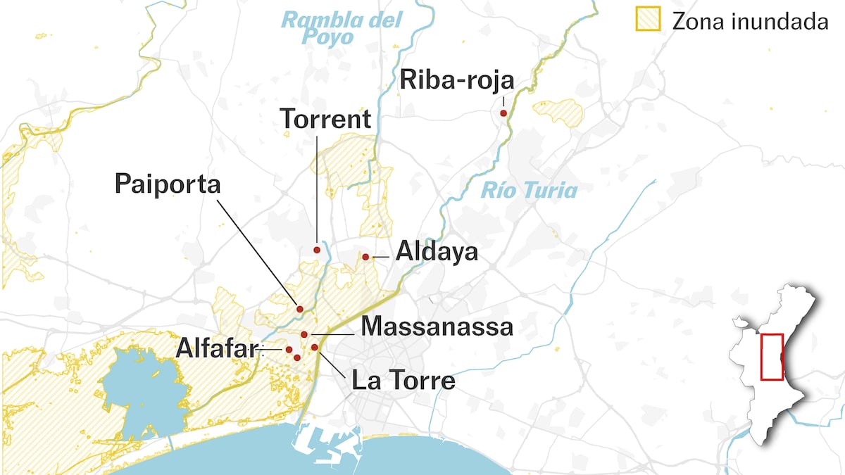 ¿Qué ha pasado en Valencia? Mapas y gráficos de la dana y sus consecuencias