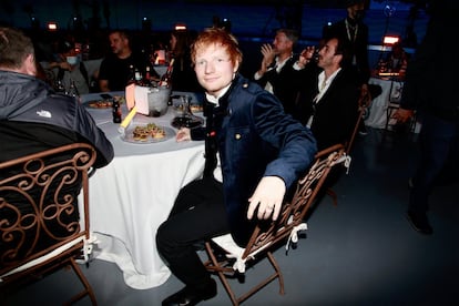 El británico Ed Sheeran fue el máximo ganador de la noche. Se llevó los cuatro premios a los que estaba nominado y actuó durante la gala.