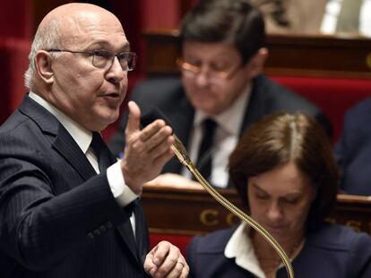 El ministro franc&eacute;s de Finanzas, Michel Sapin. 