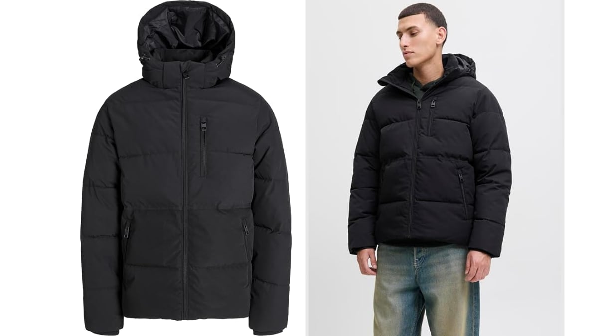 Abrigo corto de Jack & Jones.