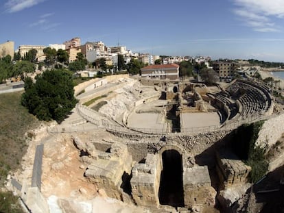 El anfiteatro de Tarragona, donde presuntamente ocurrieron los hechos.