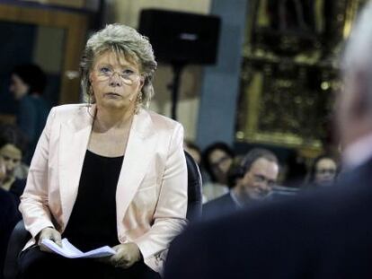 La vicepresidenta de la Comisión Europea, Viviane Reding