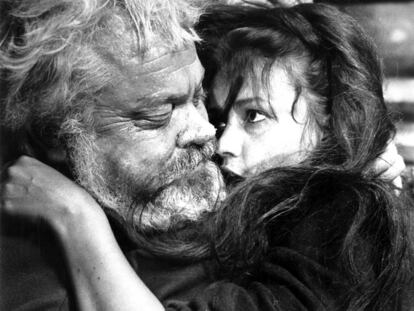 Orson Welles, en el papel de Falstaff en &#039;Campanadas a medianoche&#039;. 