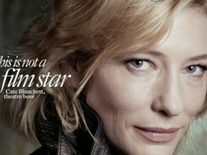 Cate Blanchett en la portada de Intelligent Life.