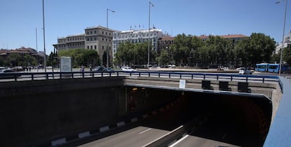 El túnel de Atocha en Madrid. en una foto de archivo.