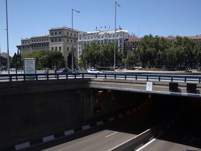 El túnel de Atocha en Madrid. en una foto de archivo.