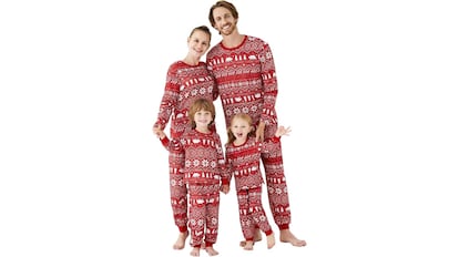 Los mejores pijamas de Navidad para toda la familia: este es suvae y transpirable