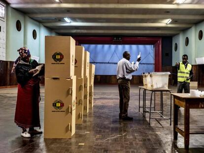 Así se celebran las elecciones en Zimbabue