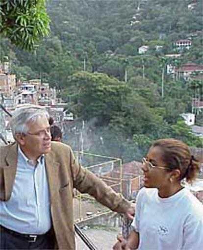 El alcalde Joan Clos en su visita a Rio de Janeiro, el pasado fin de semana.