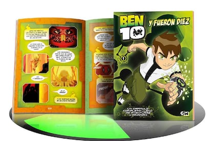 Ben 10, en el libro-cómic que ofrecerá EL PAÍS.