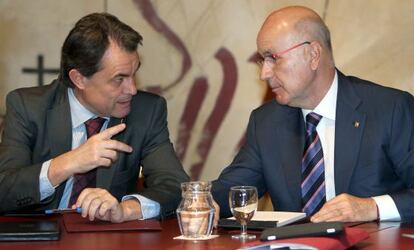 Artur Mas y Josep Antoni Duran Lleida.