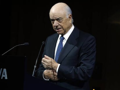 Francisco González, expresiente de BBVA, en una imagen de archivo.