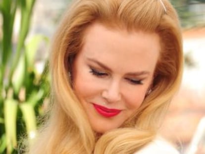 Nicole Kidman posa en Cannes.