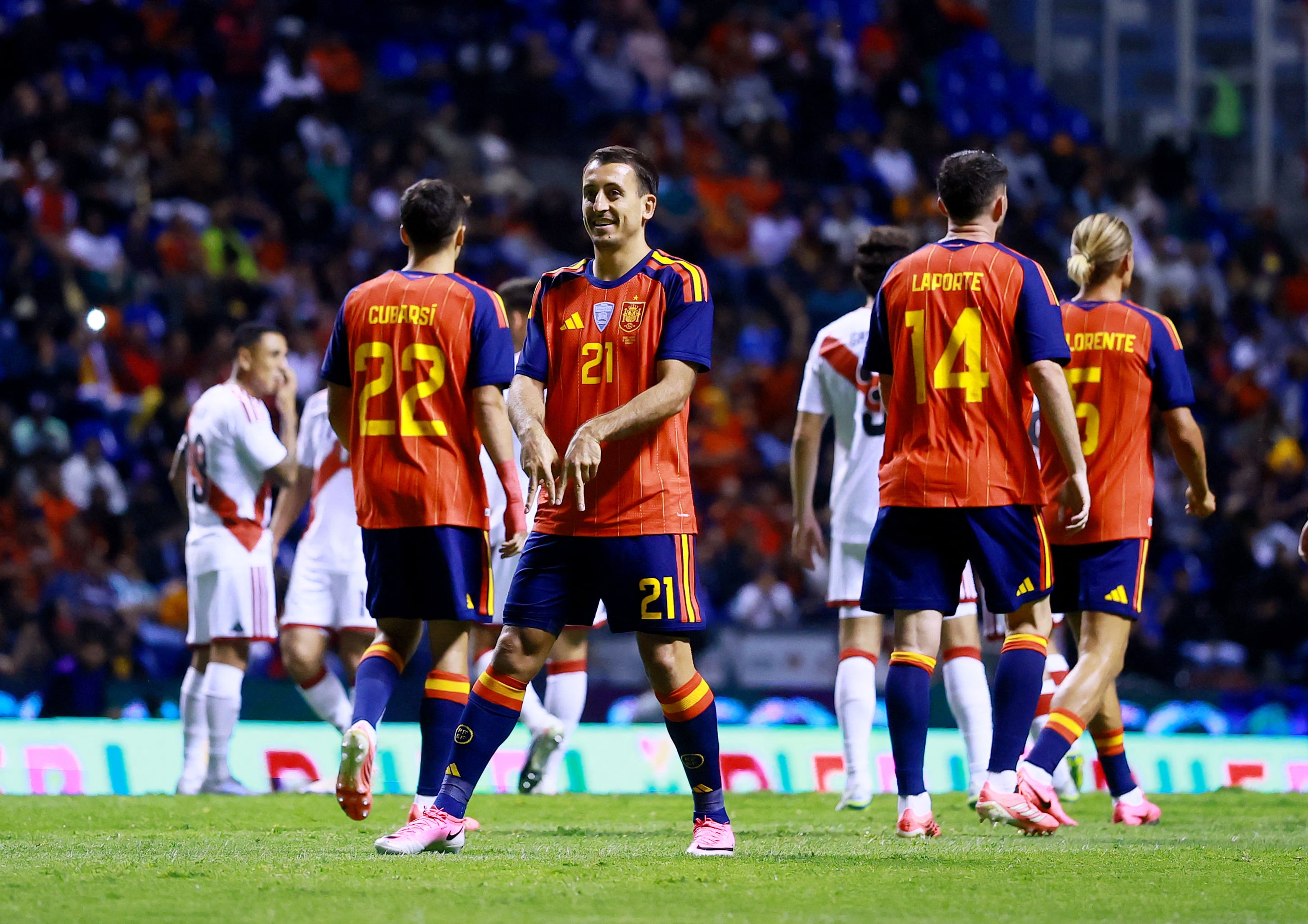 España - Perú, en vivo | La Roja llega al medio tiempo con d