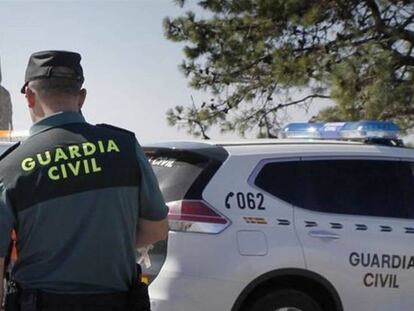 Un agente de la Guardia Civil.