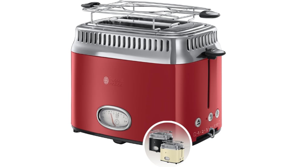 Tostadora retro Russell Hobbs.
