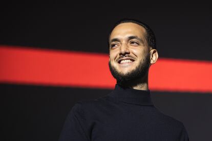 C. Tangana en el estreno del documental 'Esta ambición desmedida'.