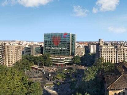 La sede de Ibercaja, en Zaragoza.