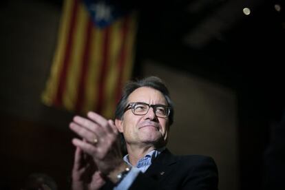 Artur Mas, presidente en funciones de la Generalitat, el pasado día 6.