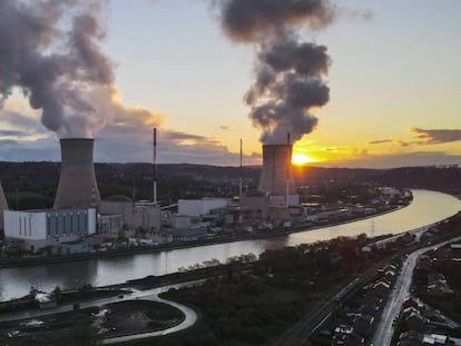 Planta nuclear de Engie en Tihange (Bélgica).