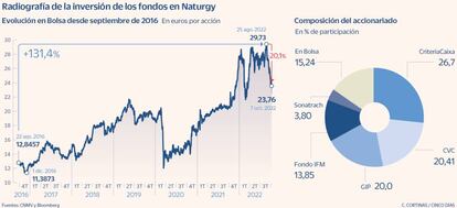 Radiografía de la inversión de los fondos de Naturgy