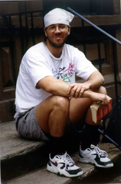 El escritor David Foster Wallace.