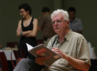 El director de teatro Krystian Lupa, durante una visita a Barcelona.