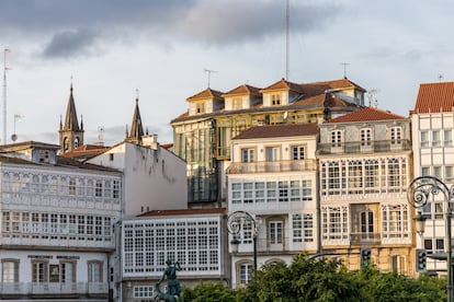 Ciudad de Betanzos en A Coruña, Galicia