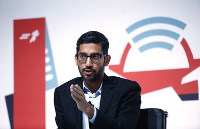 Sundar Pichai, responsable de Android y promotor del proyecto Fi, la operadora de alta velocidad y bajo coste de Google.