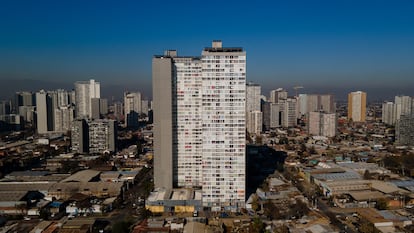 Mega construcciones en la comuna de Estación Central, el 16 de septiembre.