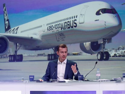 El presidente de la rama comercial de Airbus, Guillaume Faury.