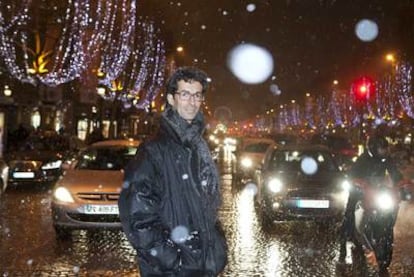 José Carlos Martínez, ayer en el centro de París.