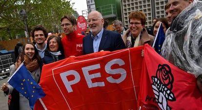 El candidato socialdemócrata Frans Timmermans, el pasado mayo.