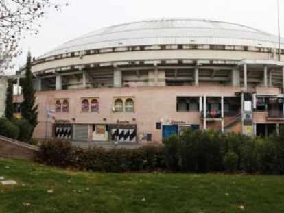 Vista de la plaza de toros La Cubierta de Leganés.