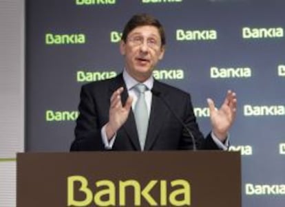 Jos&eacute; Ignacio Goirigolzarri, presidente de Bankia.